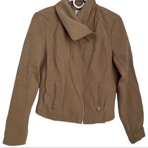 Francesca’s faux suede jacket